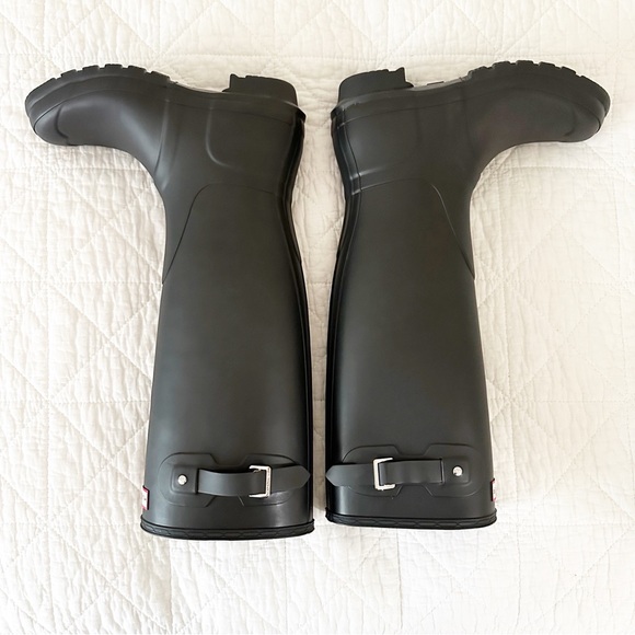 NEW HUNTER Original Tall Rain Boots Black 9 NWOT - Picture 5 of 9